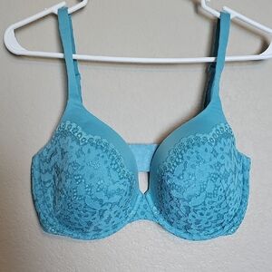 Victoria's Secret Blue Lace Full Coverage Bra